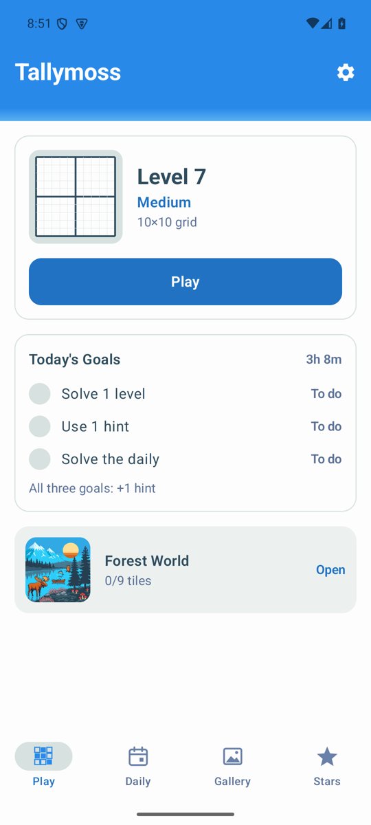Tallymoss screenshot